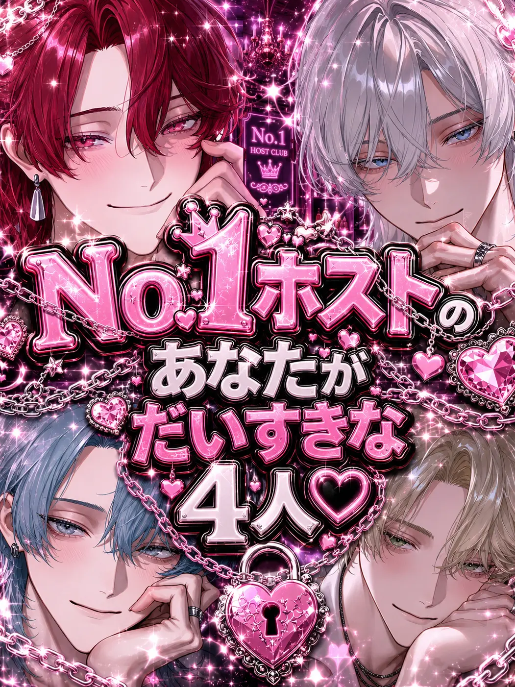 Hedoronuma의 No1ホストのあなたがだいすきな4人♡