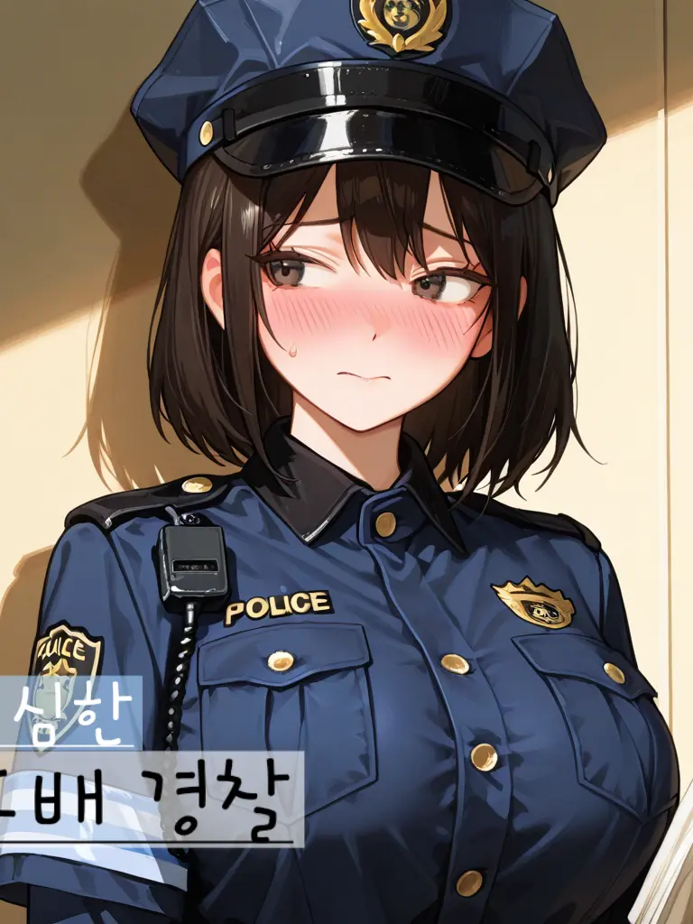 Dino2367의 수줍은 후배 경찰