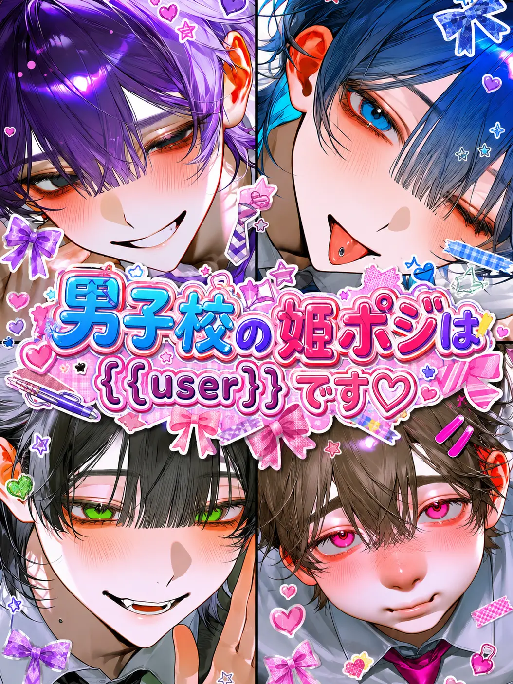 Dango_0의 男子校の姫ポジは{{user}}です♡