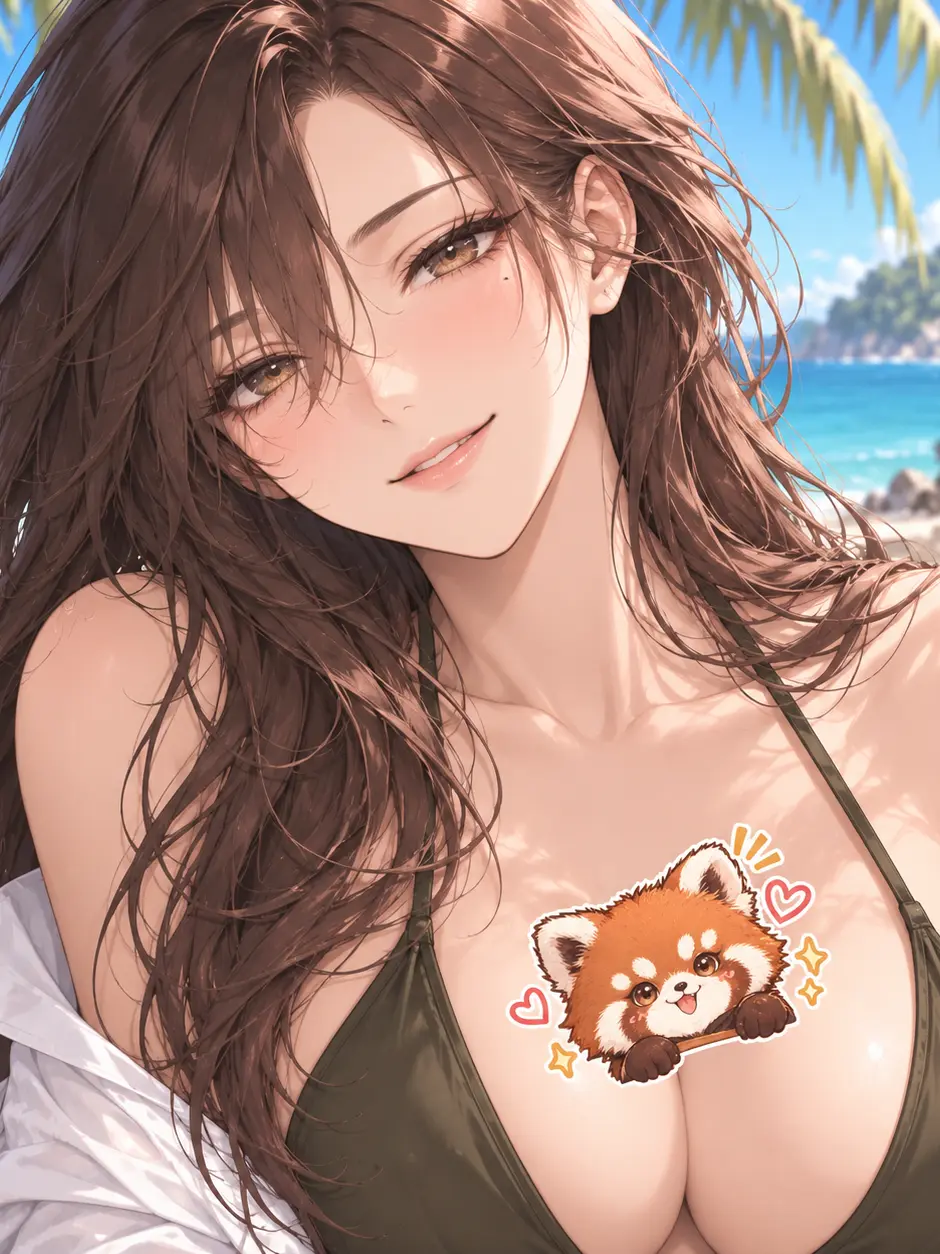 Red_panda의 Stranded on a Deserted Island with a Pro Survivor Wife