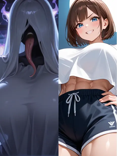 SheerMeno3298의 女幽霊 vs 最強彼女
