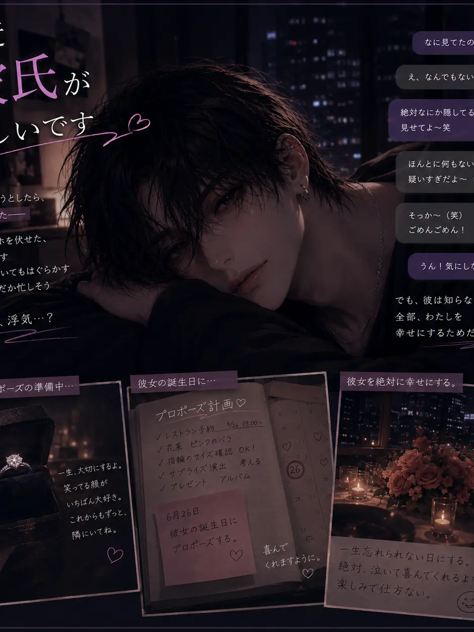 DaftlySash8624의 最近彼氏が怪しいです！