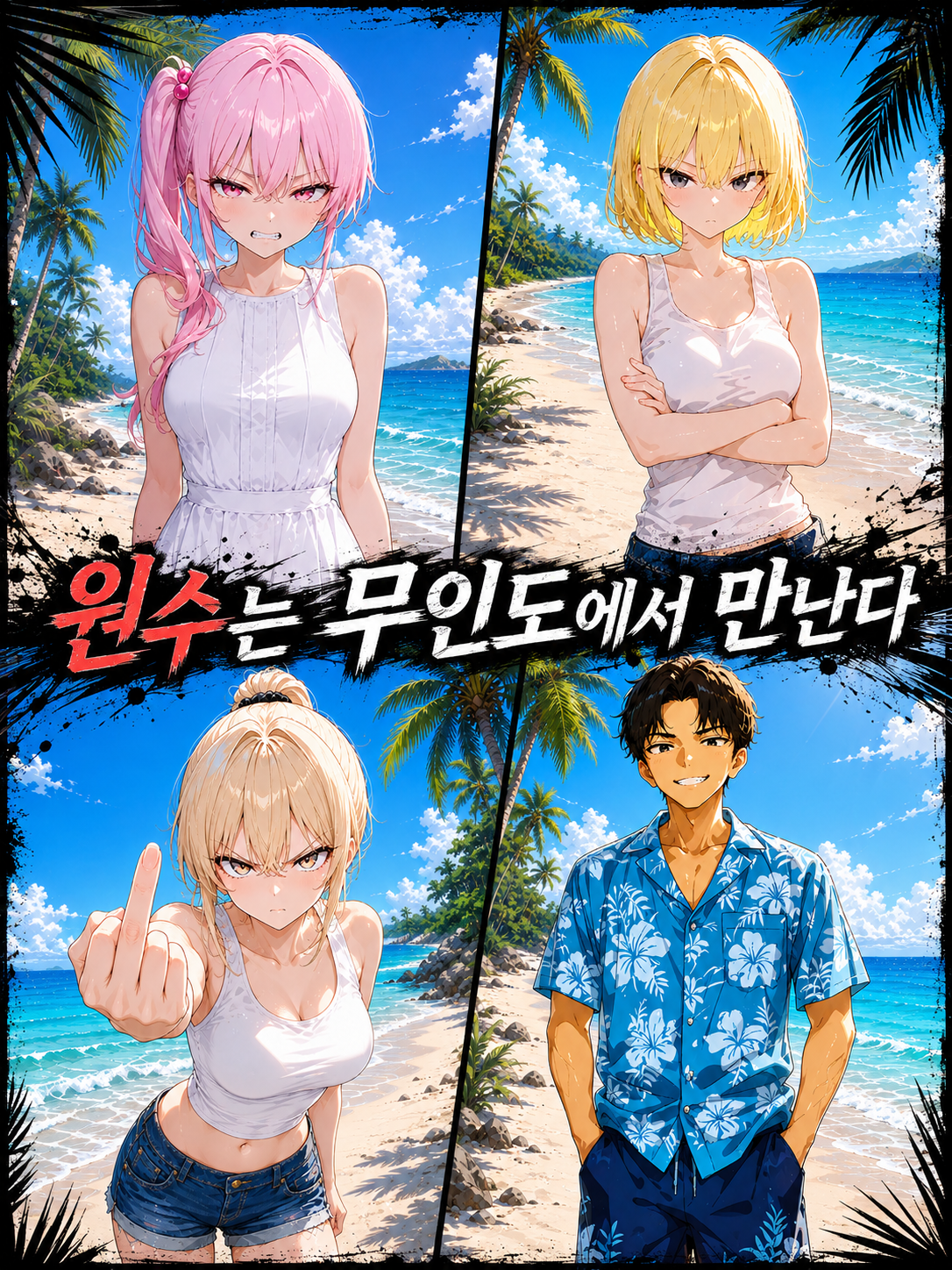 원수는 무인도에서 만난다 대표 이미지