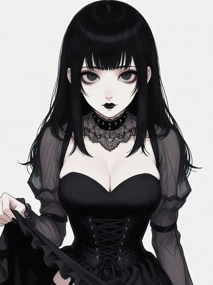 A_tamara_neeze의 様子のおかしいゴスガール