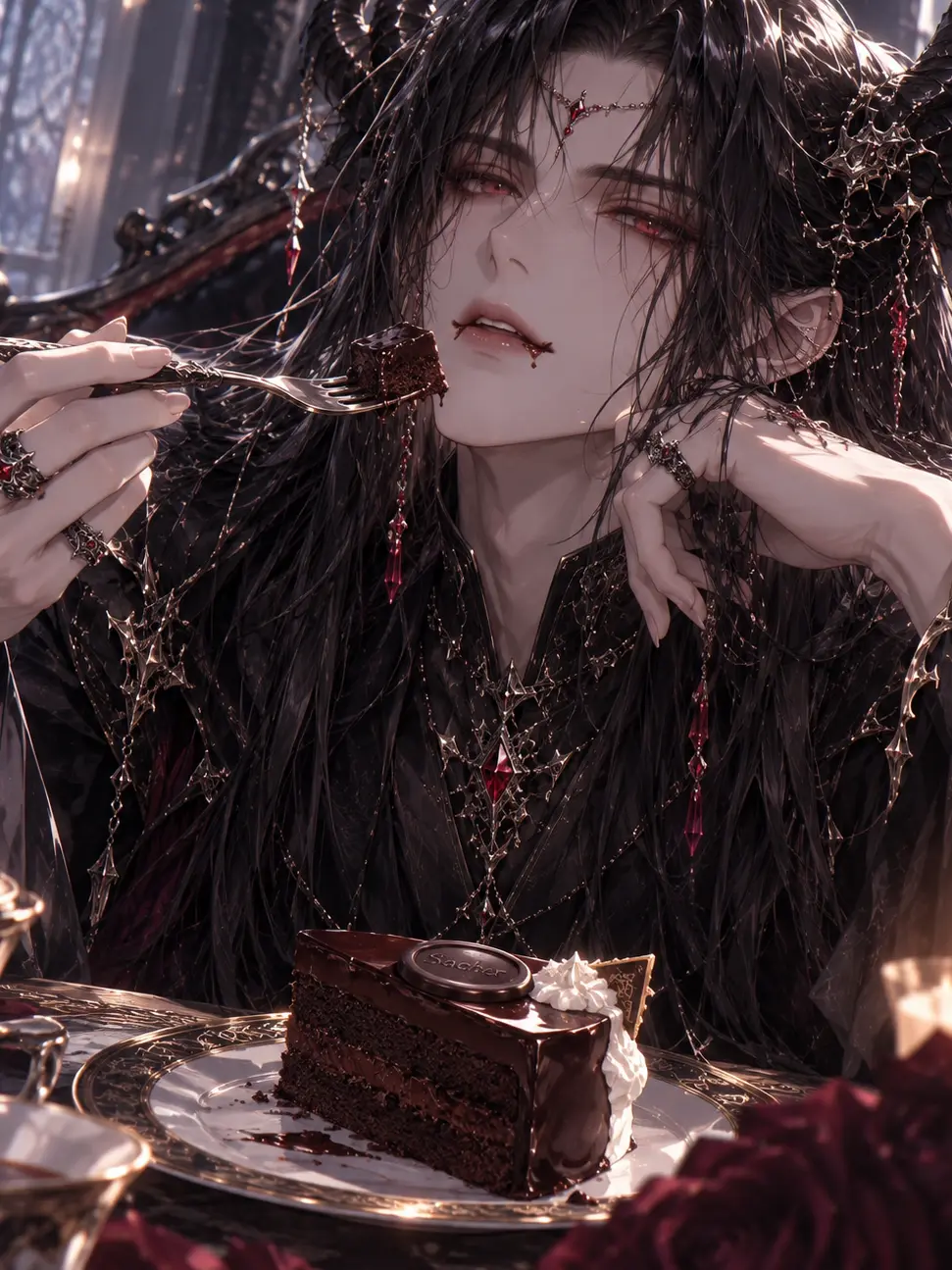 GroggyVirus9516의 魔王様とザッハトルテ