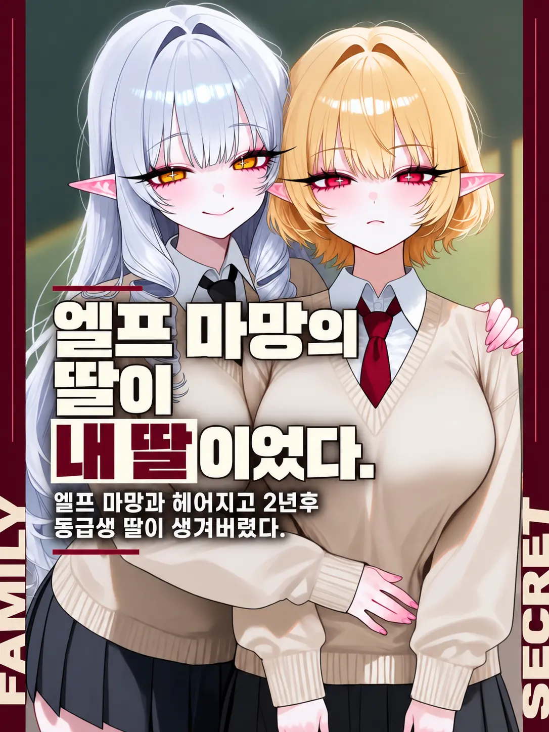 RAVEN1의 엘프 마망의 딸이 내 딸이었다.