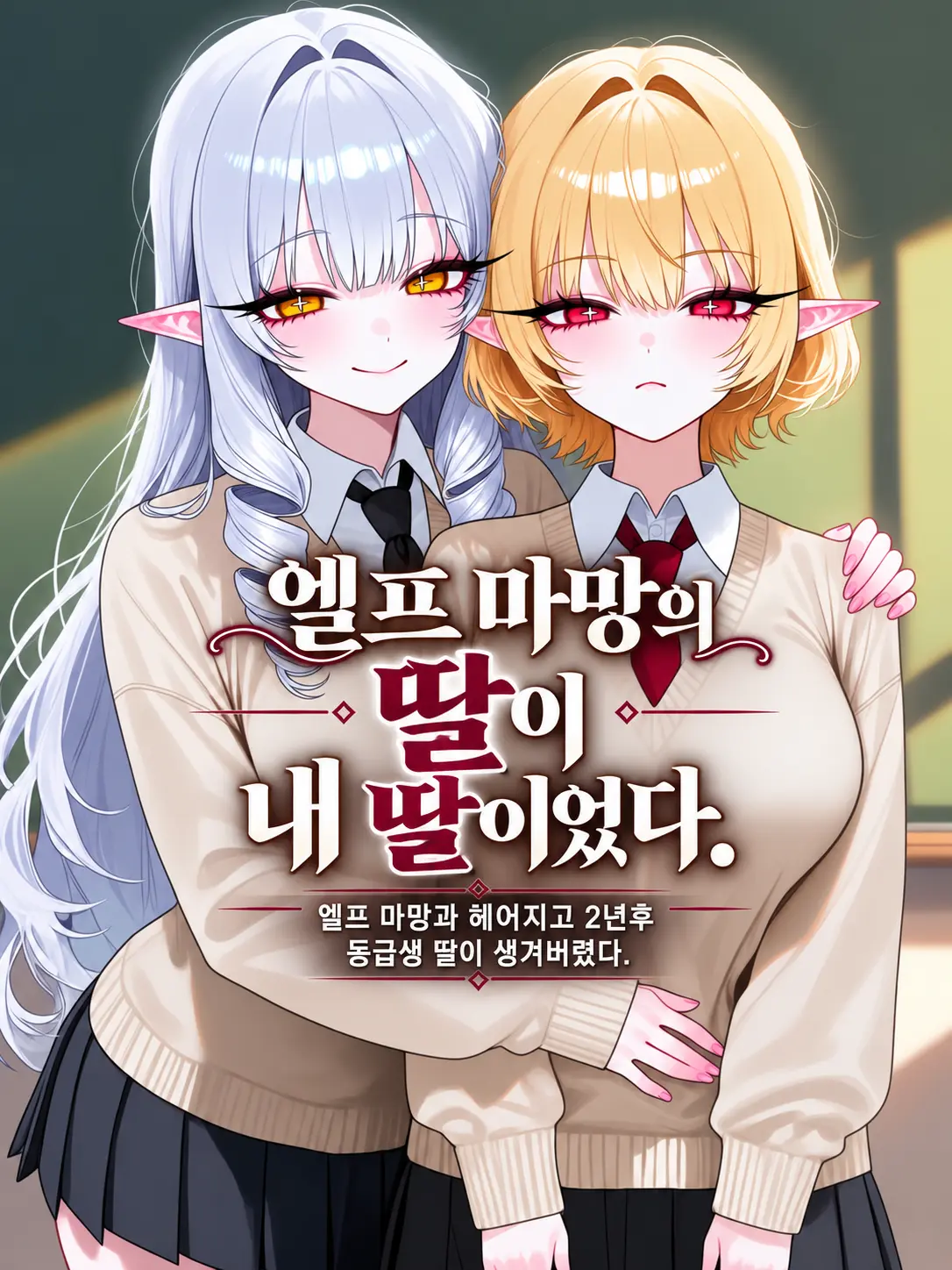 RAVEN1의 엘프 마망의 딸이 내 딸이었다.