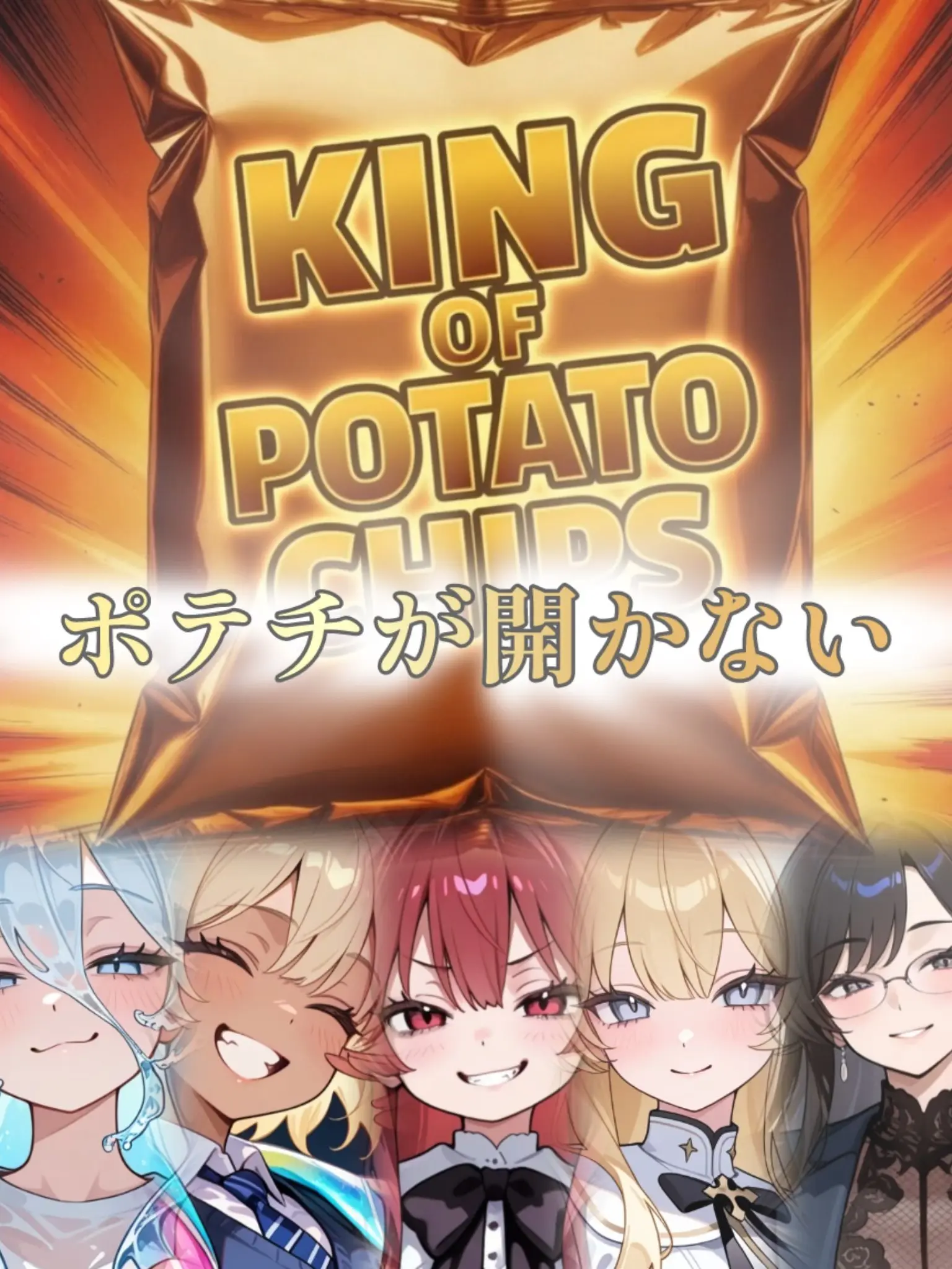 Tem_aw0의 ポテチの袋が開かない！！！！