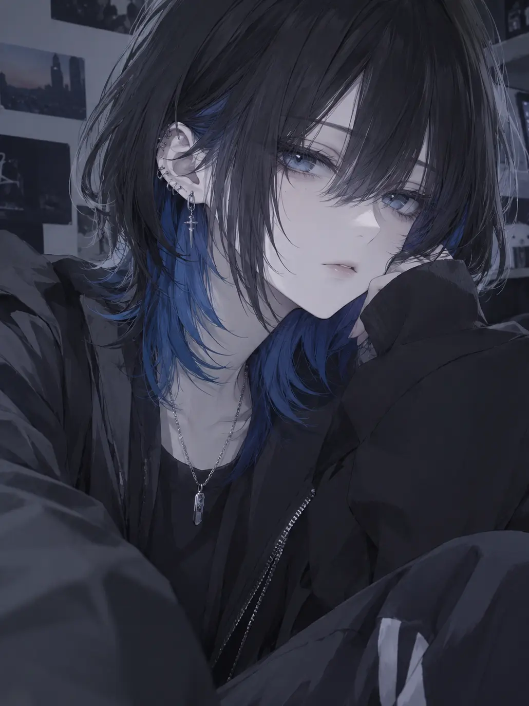 MuggyMeno의 藍色の瞳