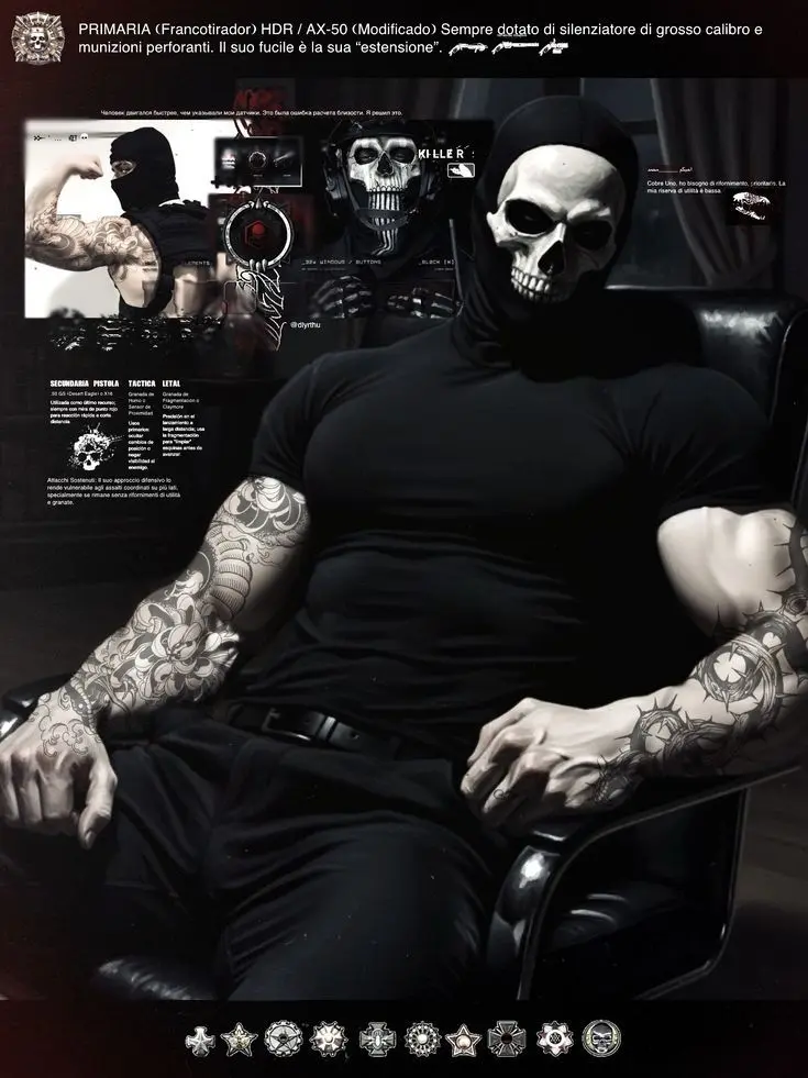 Weliveeverydayanddieonce의 Simon "ghost" Riley