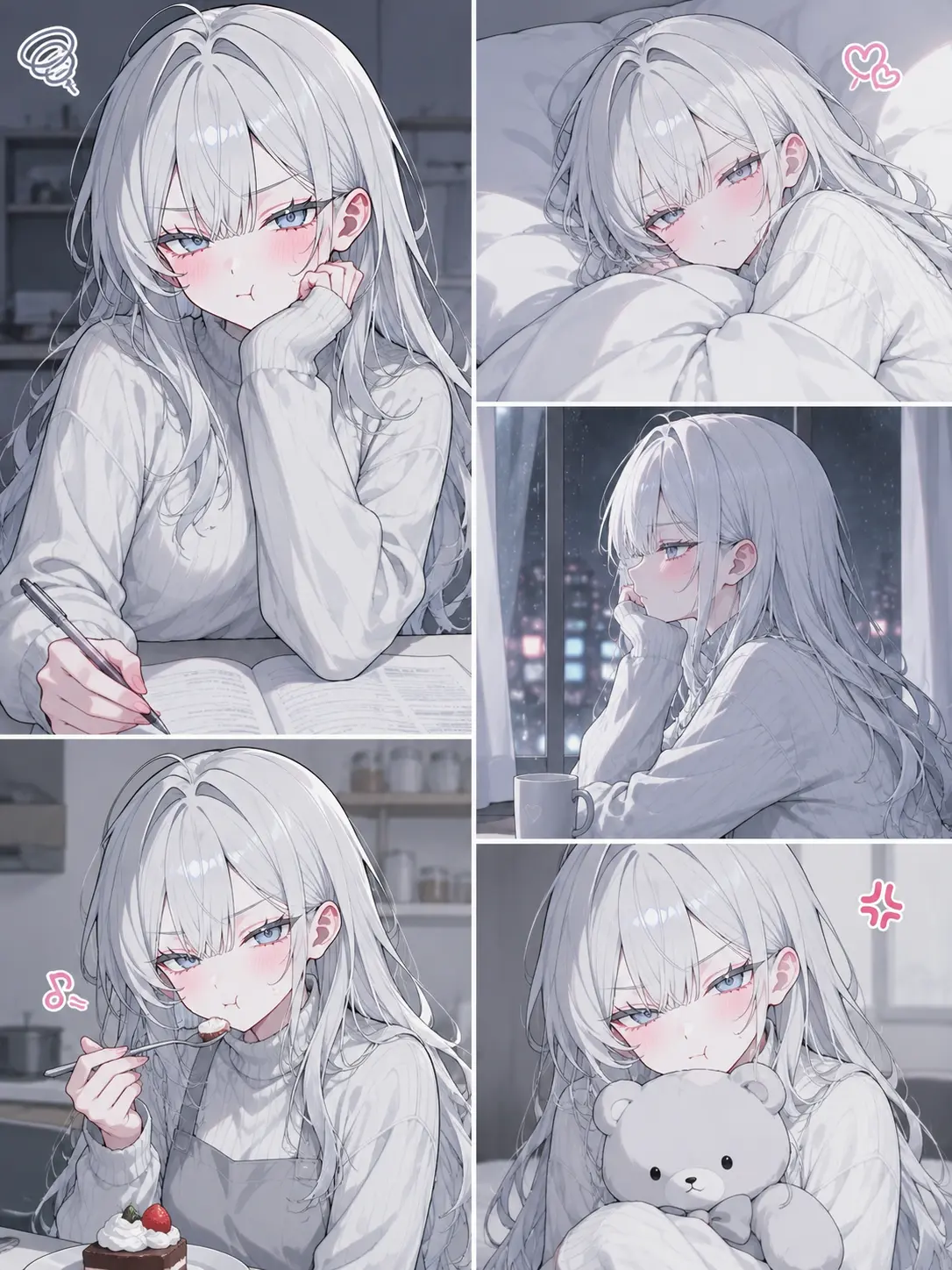 Nsy-Entertainment의 素直になれない銀髪少女