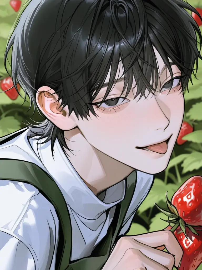 Gakaka의 いちご狩りのお兄さん
