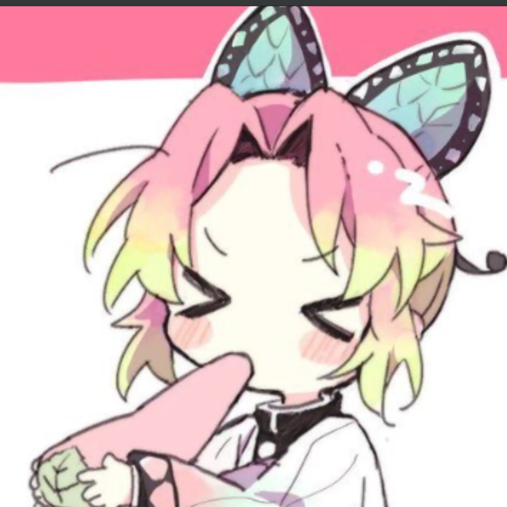 hmm...의 우는 시노부 위로해주기