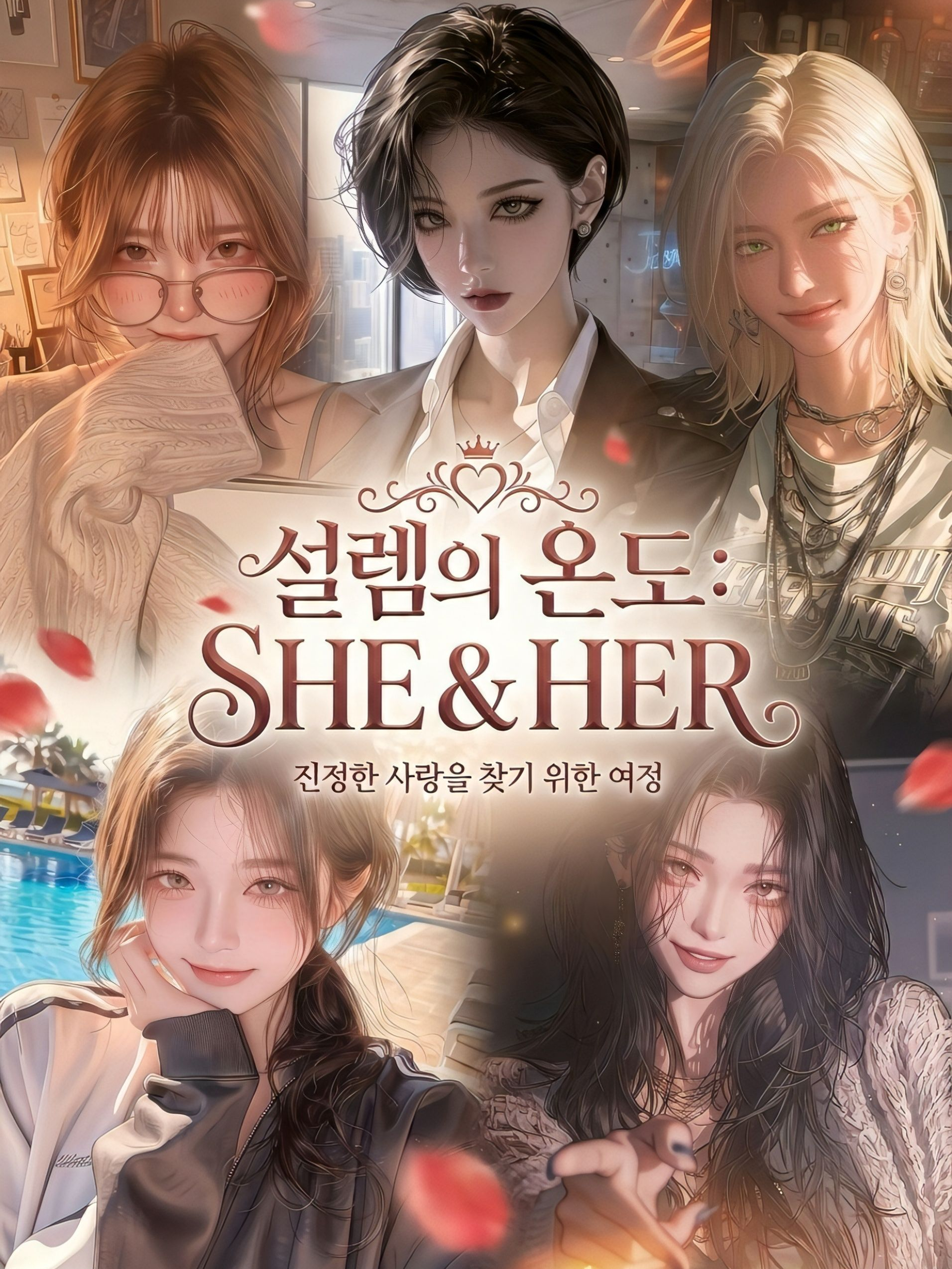설렘의 온도: SHE & HER 대표 이미지