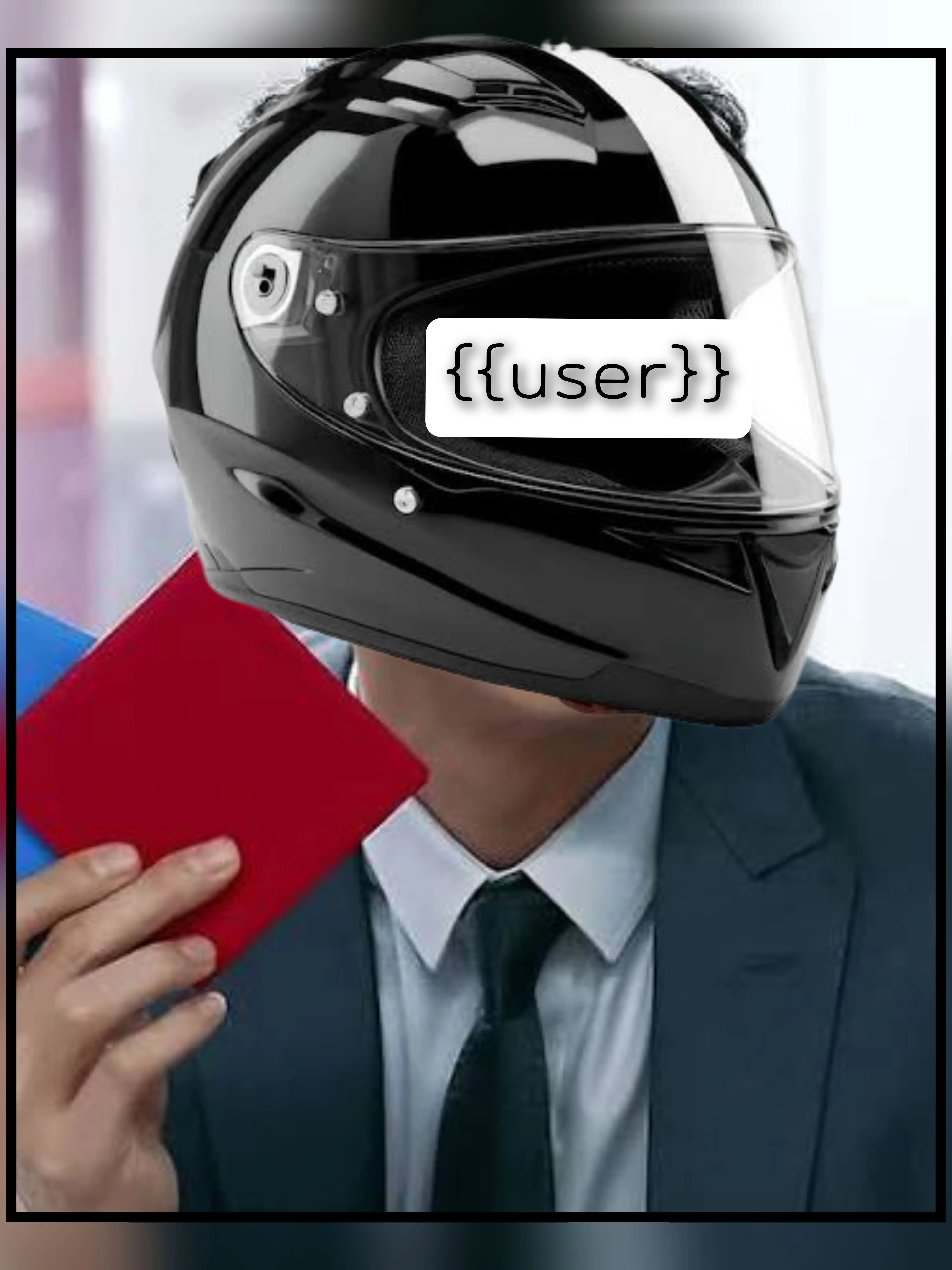 Ahzase의 헬멧단의 모집관 {{user}}