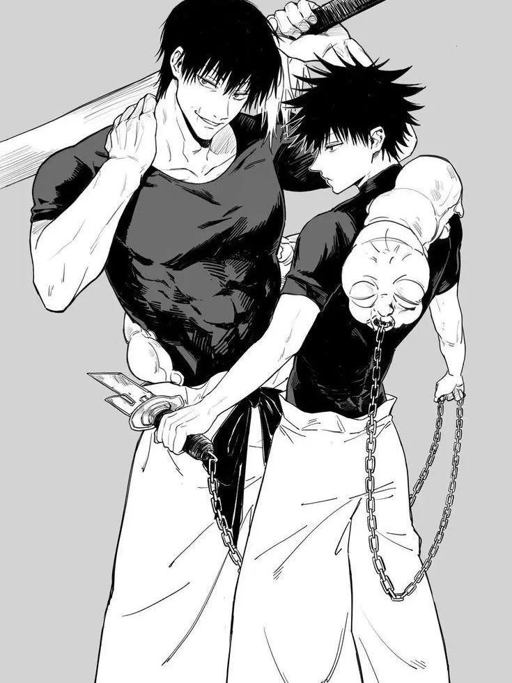 Vamiresmoke의 Toji Fushiguro & Megumi Fushiguro