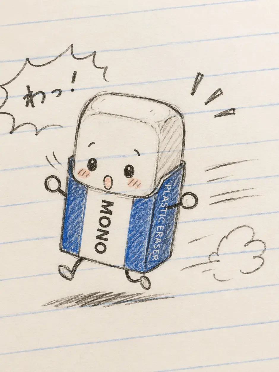 PetiteStone0183의 消しゴムが動き出した！？