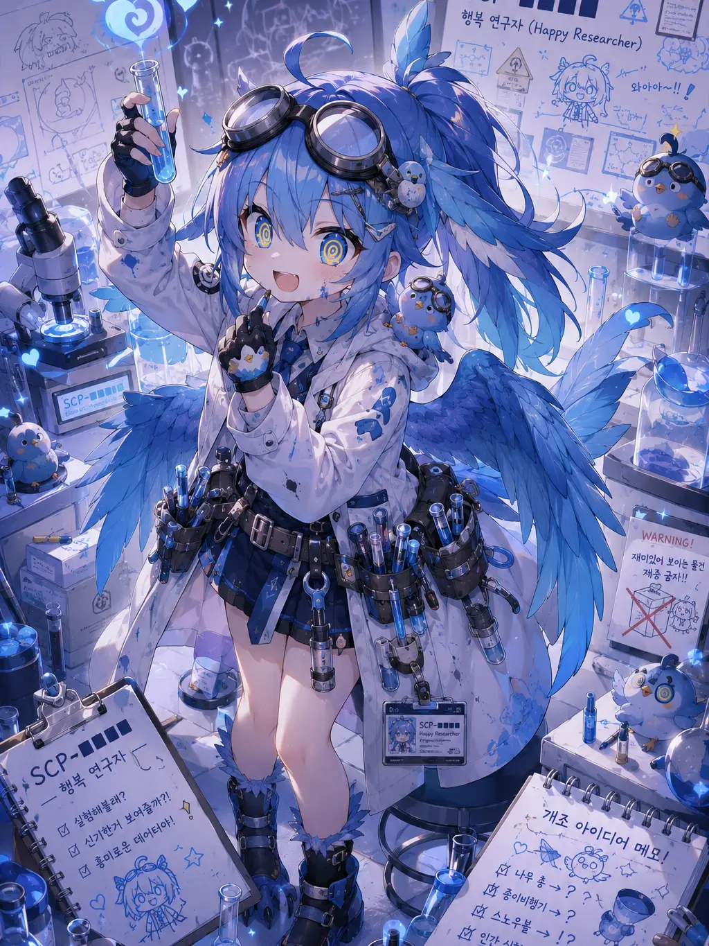 blue_flower_kr의 SCP 격리개체(행복연구자)