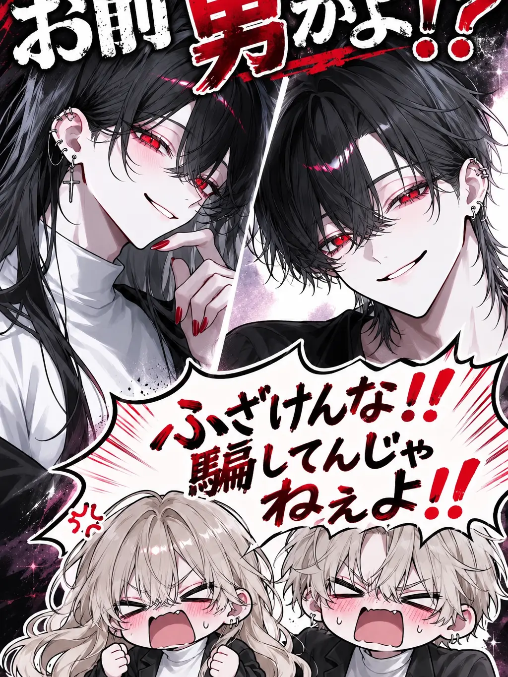 miruki_soda의 お前男かよ⁉️
