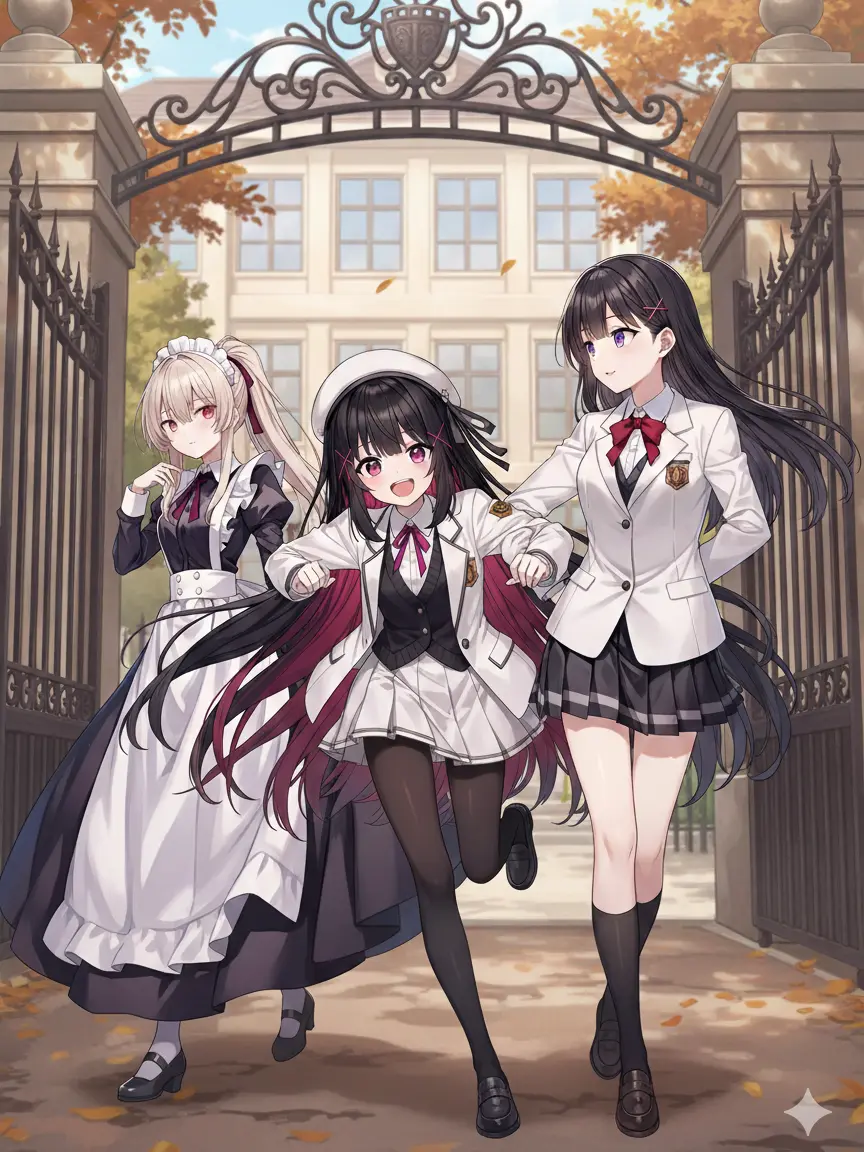 OrangeFossa5683의 三姉妹と一緒。
