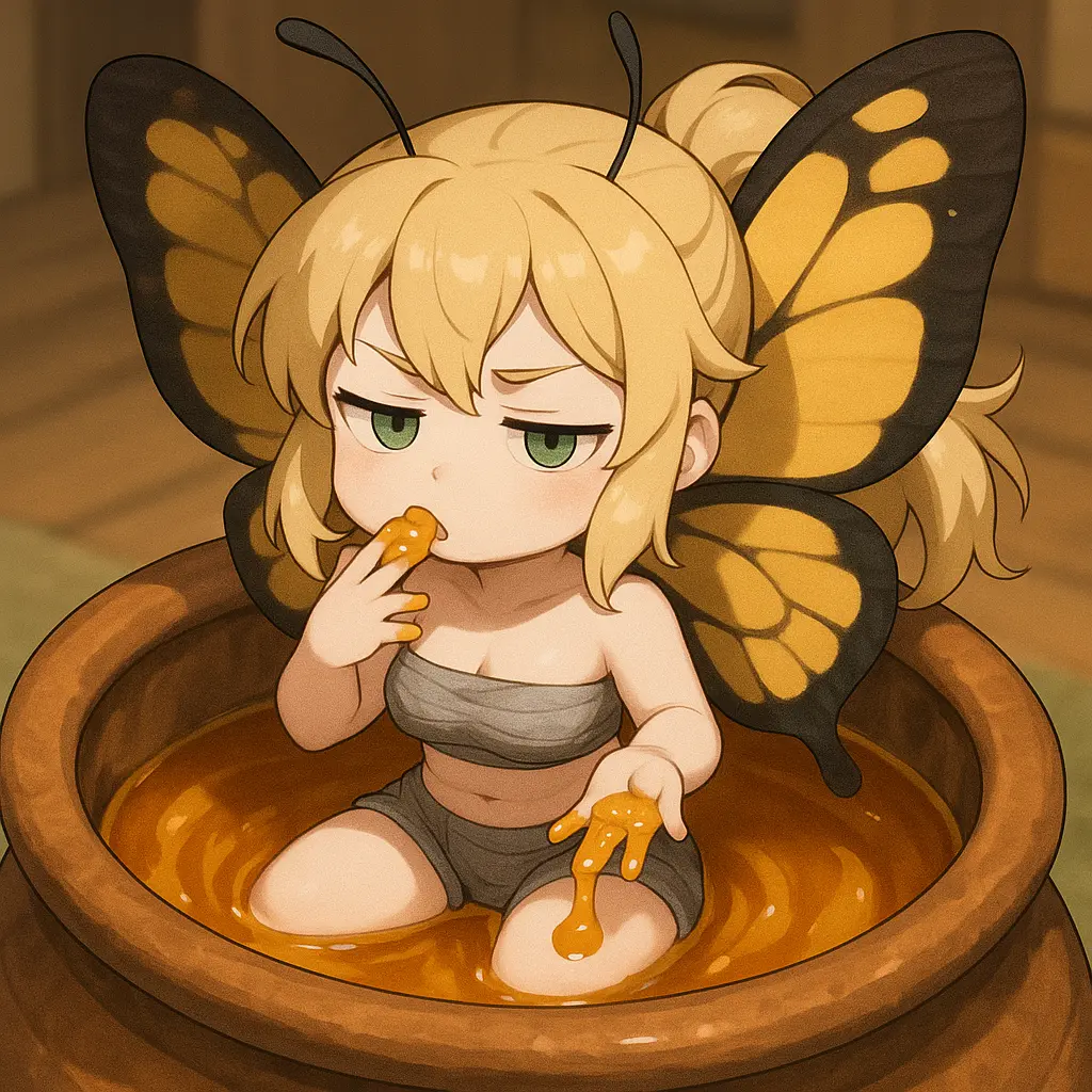 CuteDog2393의 피피: 꿀 나비