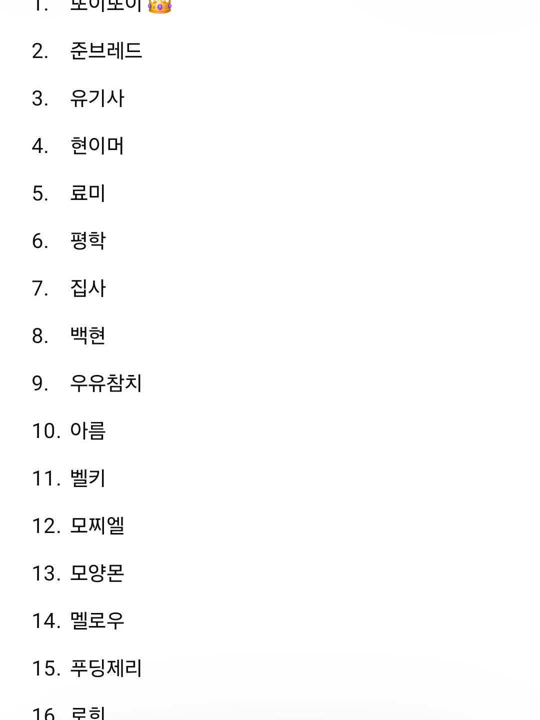 순위 대표 이미지