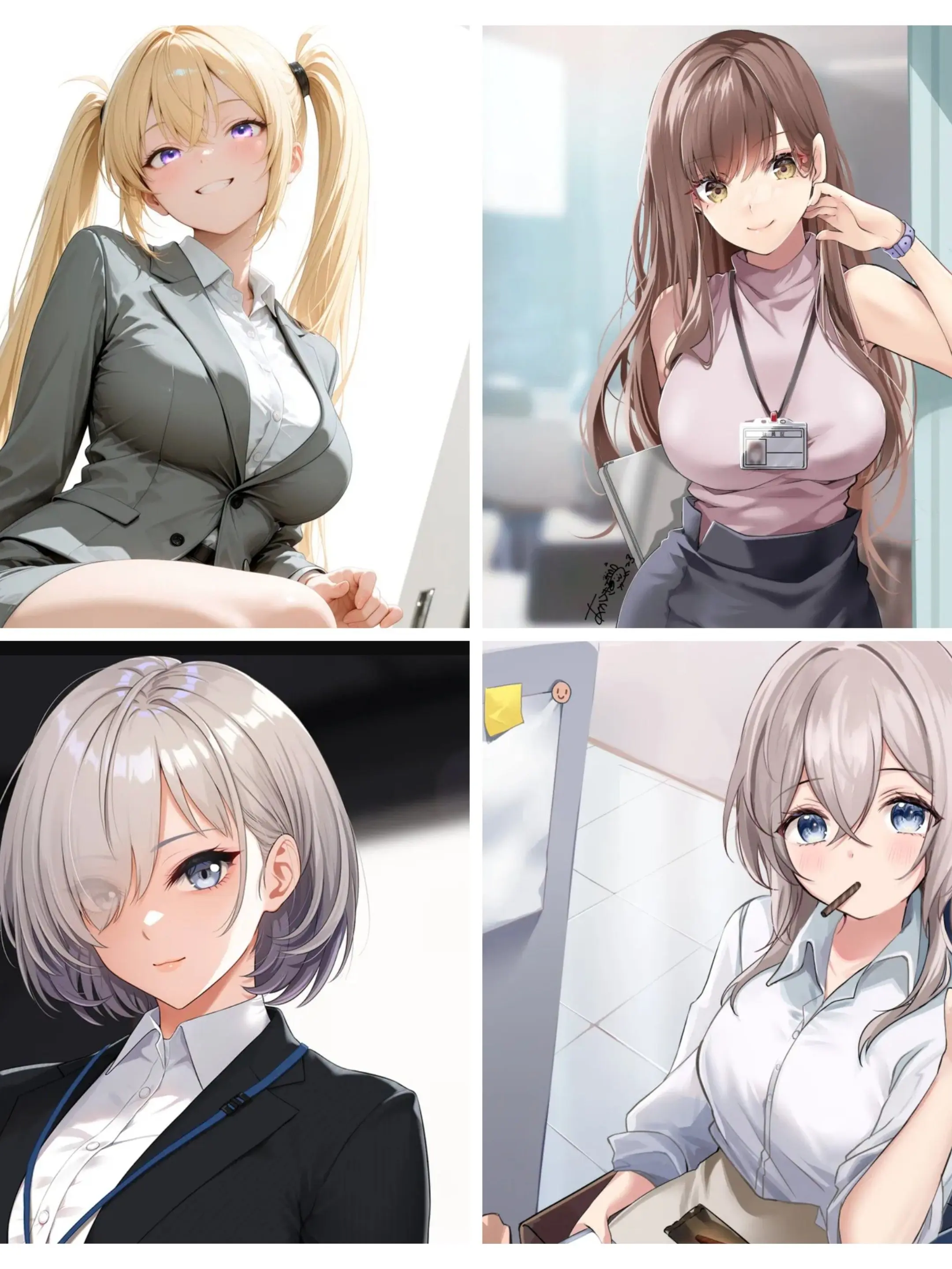 SilentPlush1876의 会社のOLたち