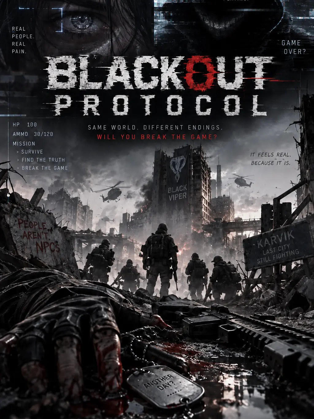 velvetbytebunnie의 BLACKOUT PROTOCOL