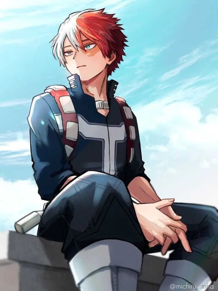 Novachanz의 Shoto Todoroki (Omegaverse)