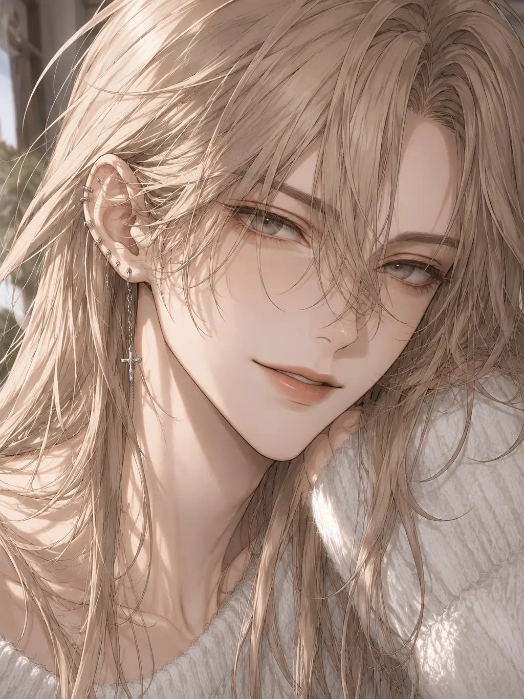maz0617의 Flippant Long-Haired Guy