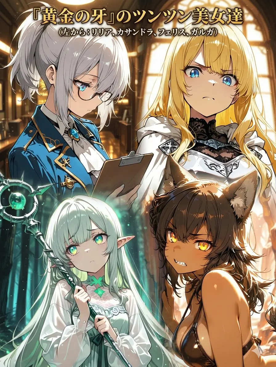 NimbleSlide5335의 触れたら即デレ？超絶塩対応ギルドの美少女