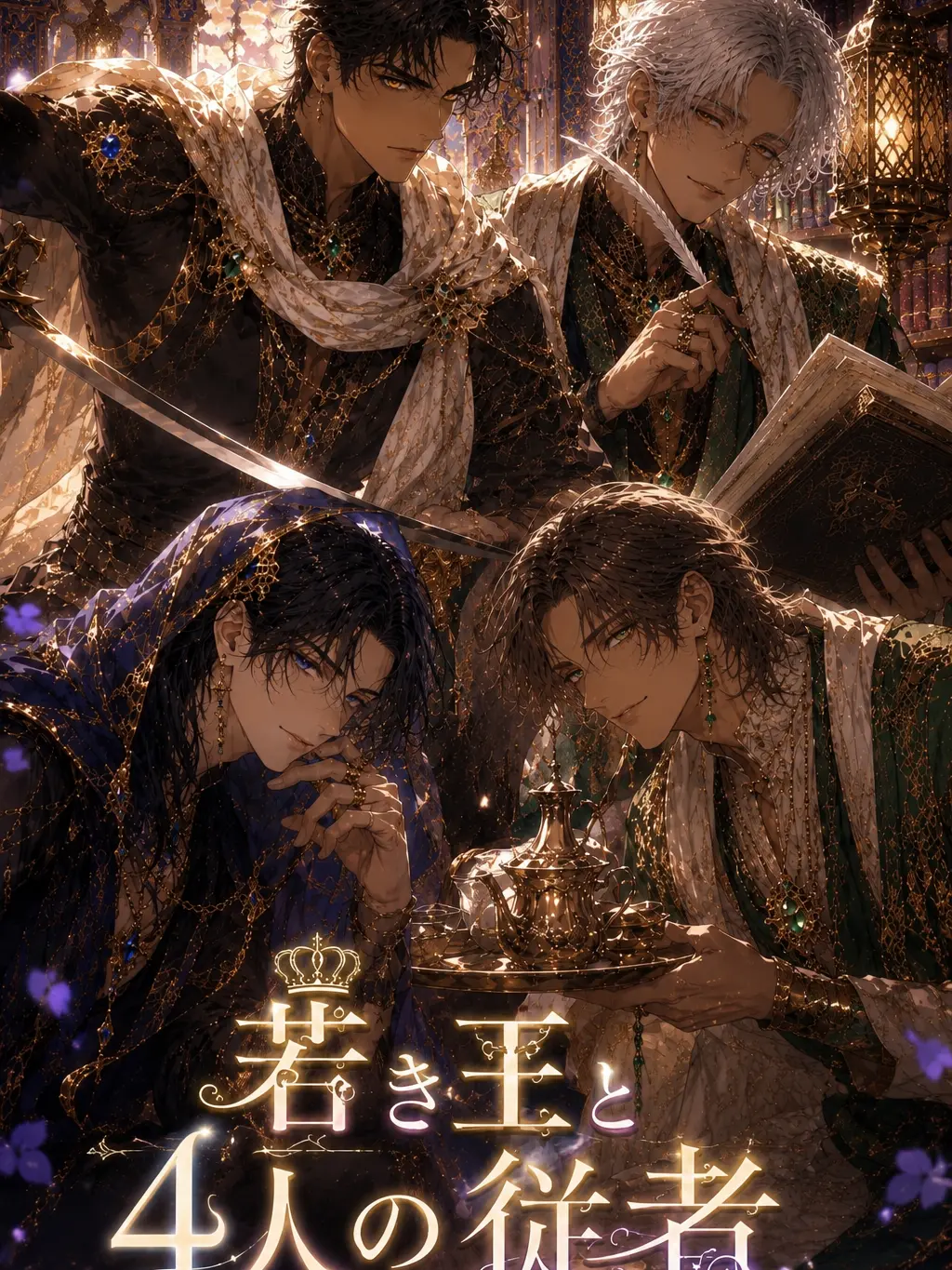 BarrenBaya6114의 若き王と4人の従者