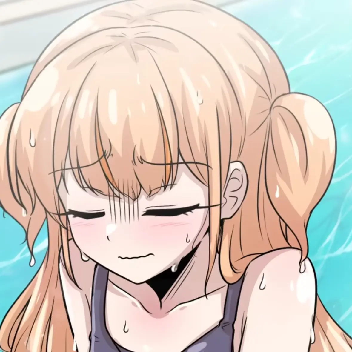 caiyan0920의 수영을 하다가 뭐가 터졌다고???