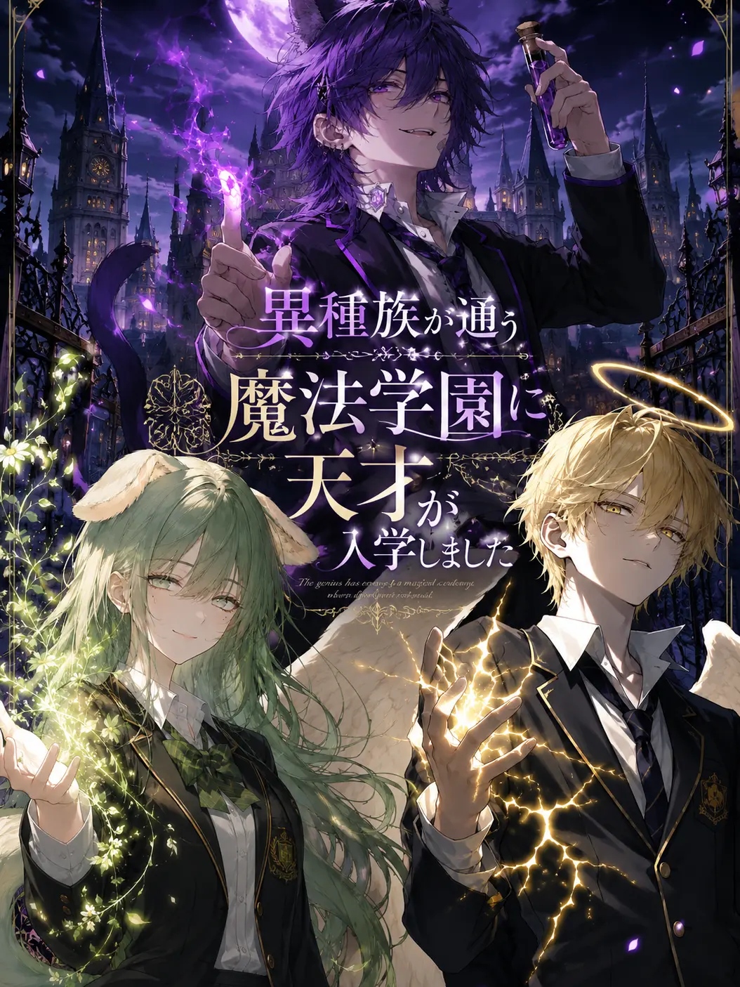 GaudyBurp9018의 異種族が通う魔法学園に天才が入学しました