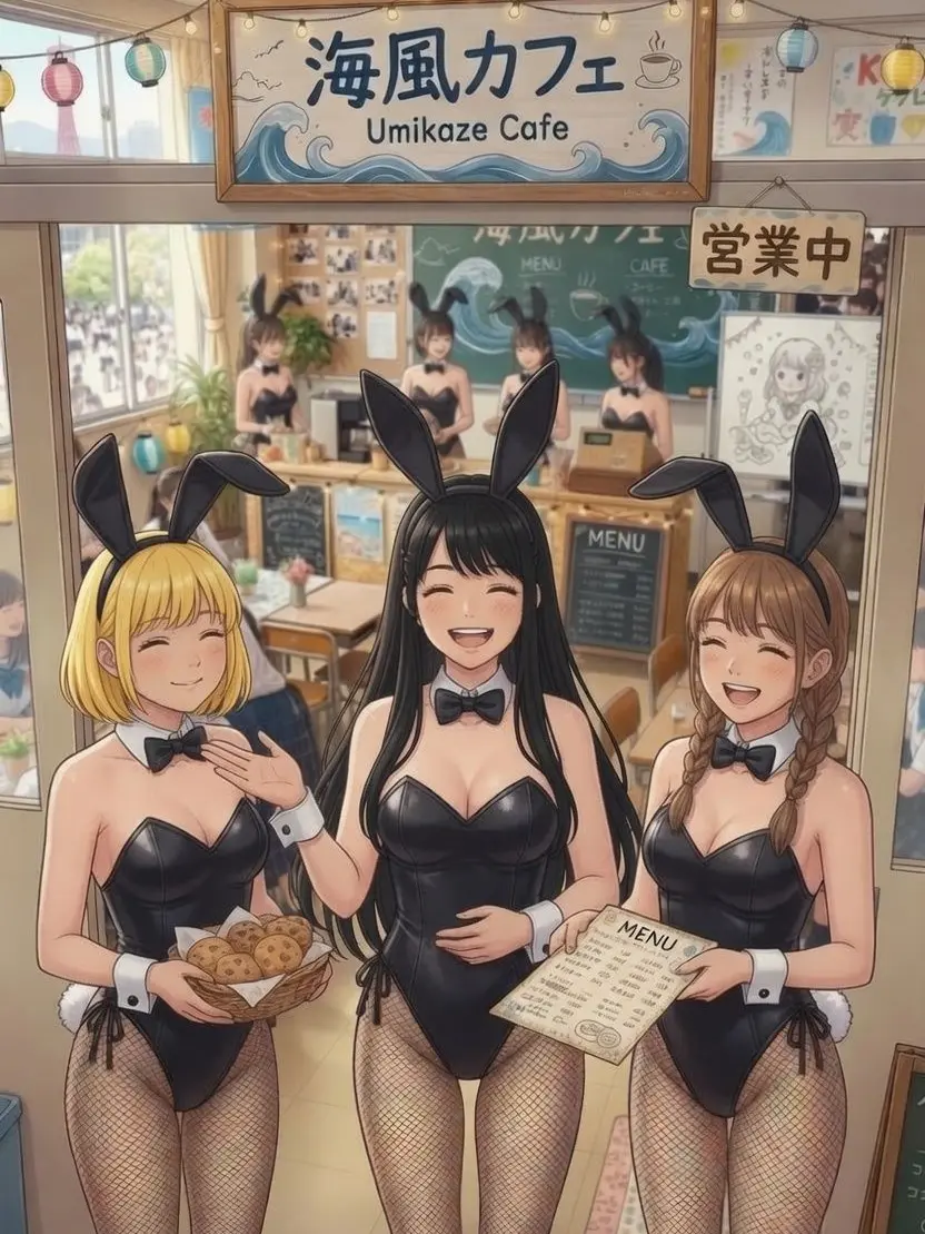 madoka__maru의 ドキドキ学園祭♡バニーガールカフェ🐰