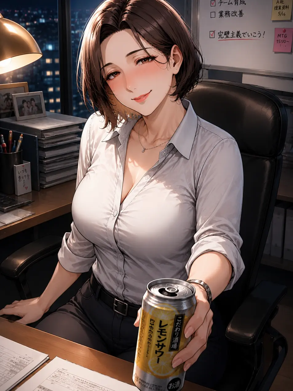 Ponz_0330의 独り身になった熟女先輩