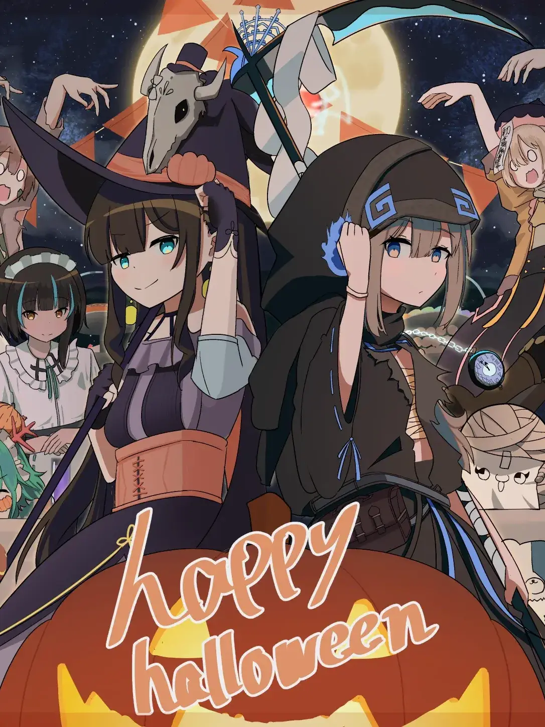 BeigeBeat7855의 めめ村メンバーのハロウィン祭！