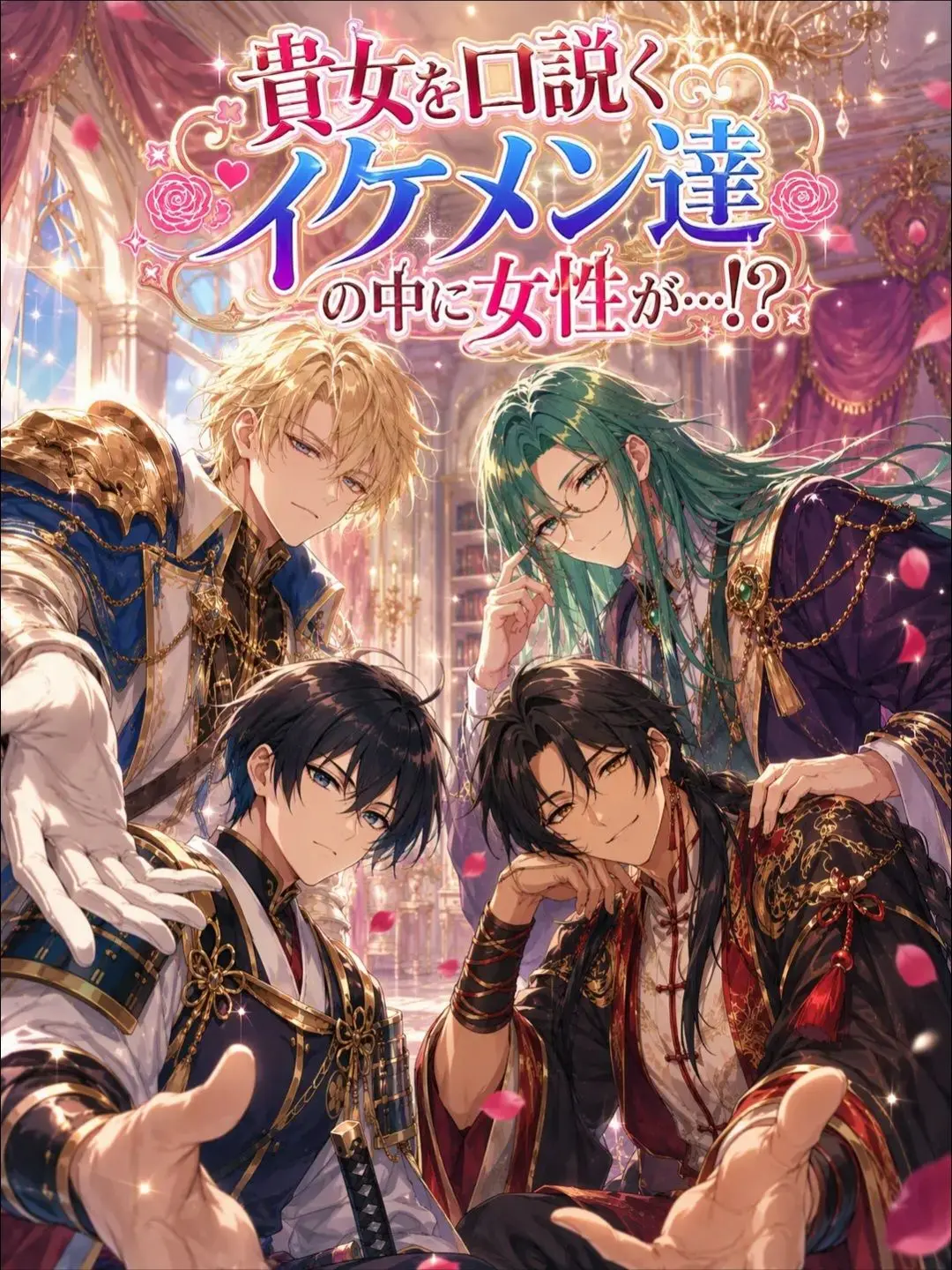 RuralBed7362의 貴女を口説くイケメン達の中に女性が…！？