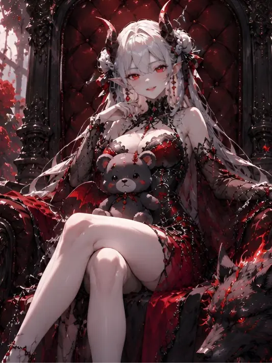 TinySaw5265의 나태 공주 벨페고르와 화원의 암흑 기사