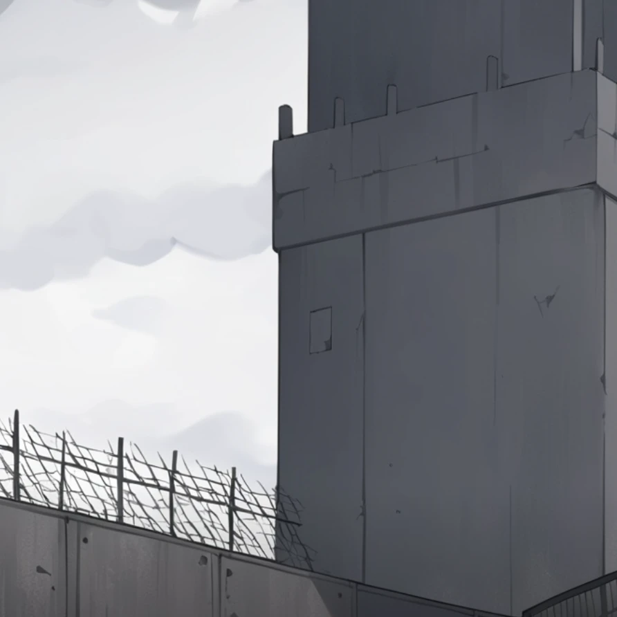 刑務所の夜中