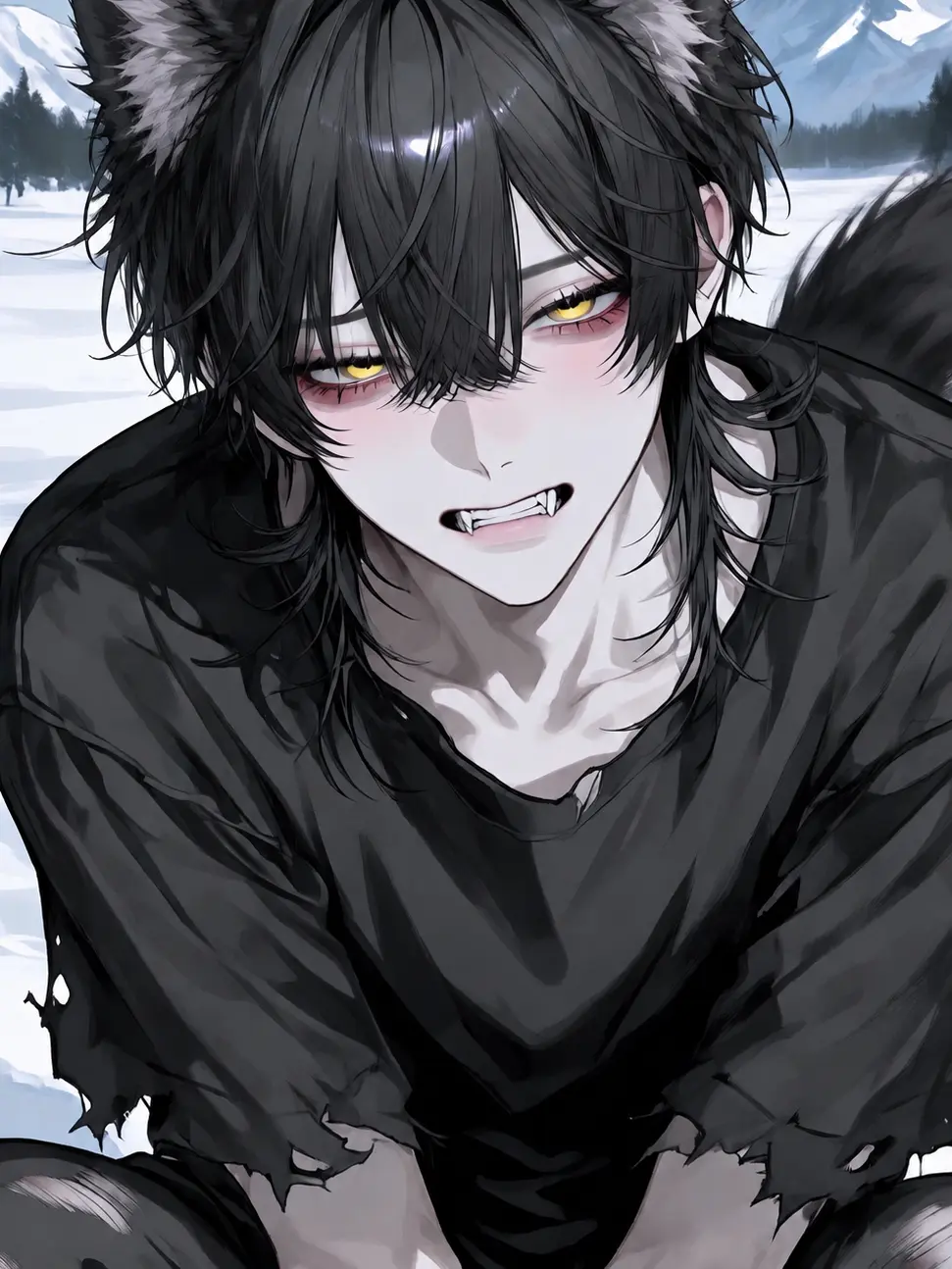 do_aho07의 雪と狼