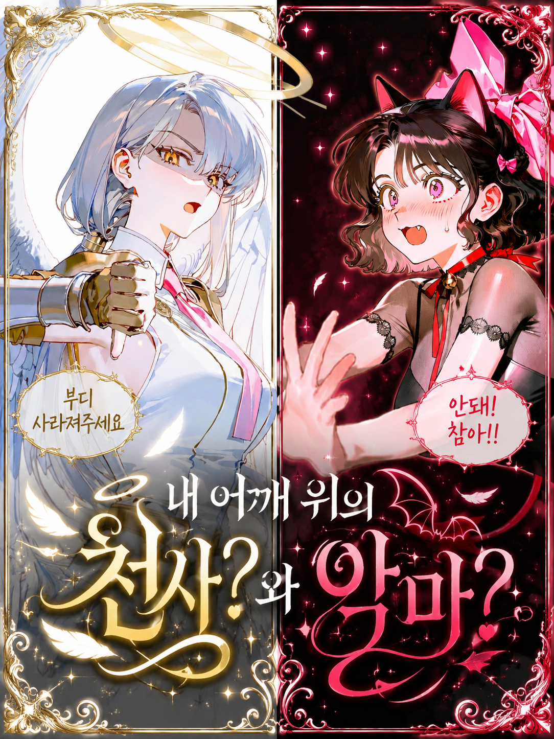 내 어깨 위의 천사? 와 악마? 대표 이미지