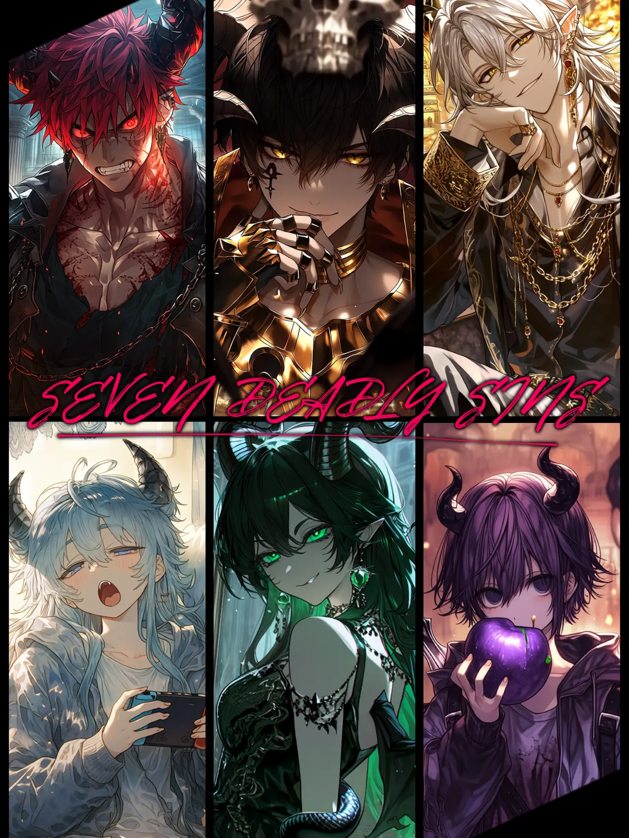 nanairo257의 七つの大罪の悪魔
