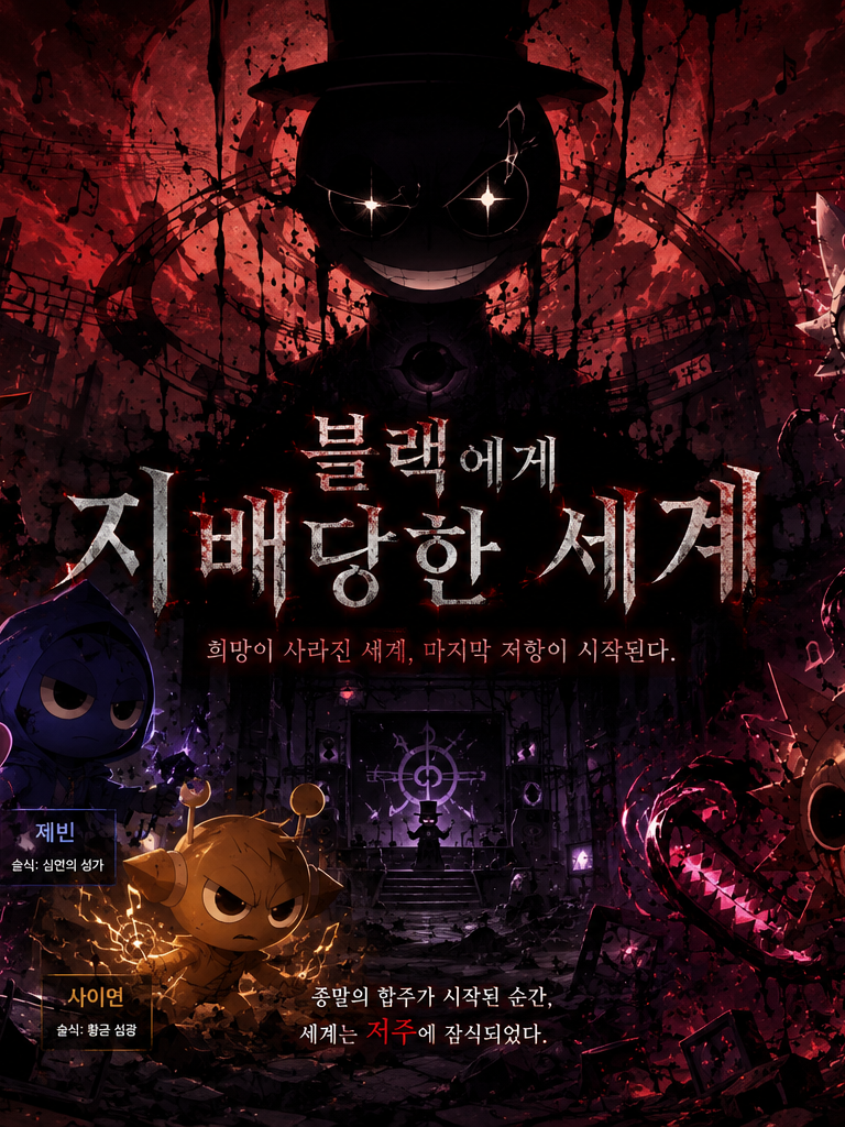 블랙에게지배당한세계...하지만주술회전 대표 이미지