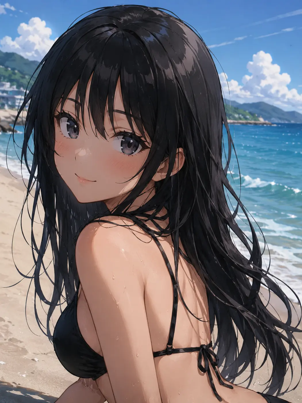 CoarseNeck9207의 School trip to the beach (Crush is there)