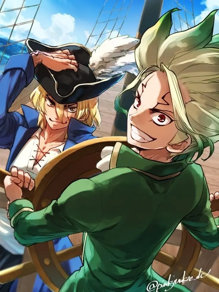 MITSURI_KANROJI-의 Senku and Ryusui
