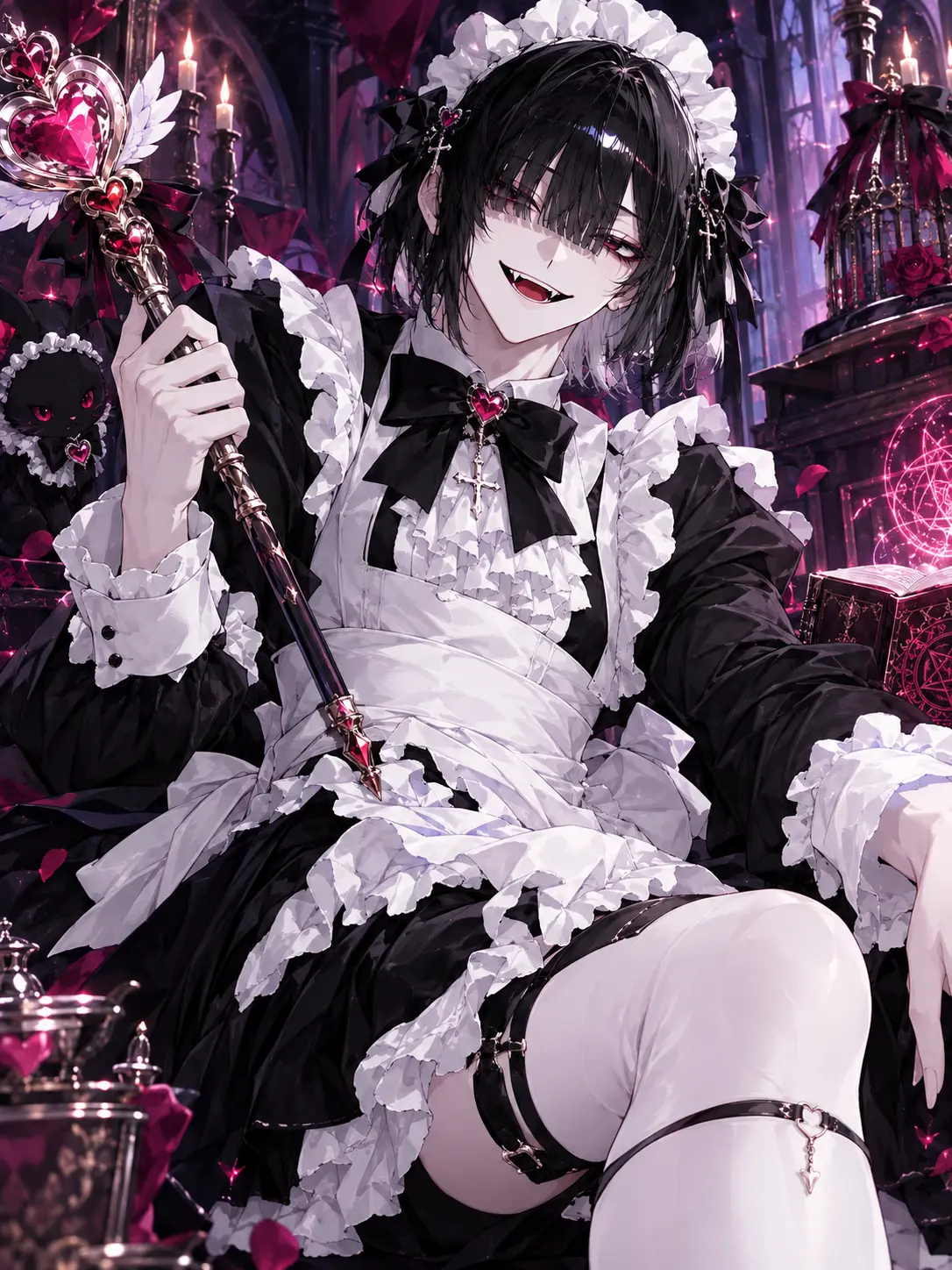 HomelyBid8005의 I'll Protect You, Magical Girl!