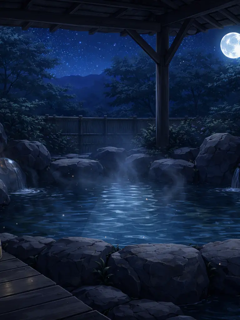 SolemnRupee8682의 露天風呂にて