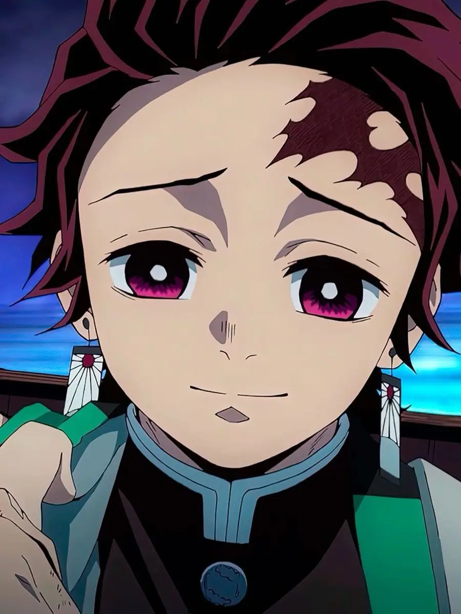 Astra-the-goat의 Tanjiro runs into you? જ⁀➴ ♡