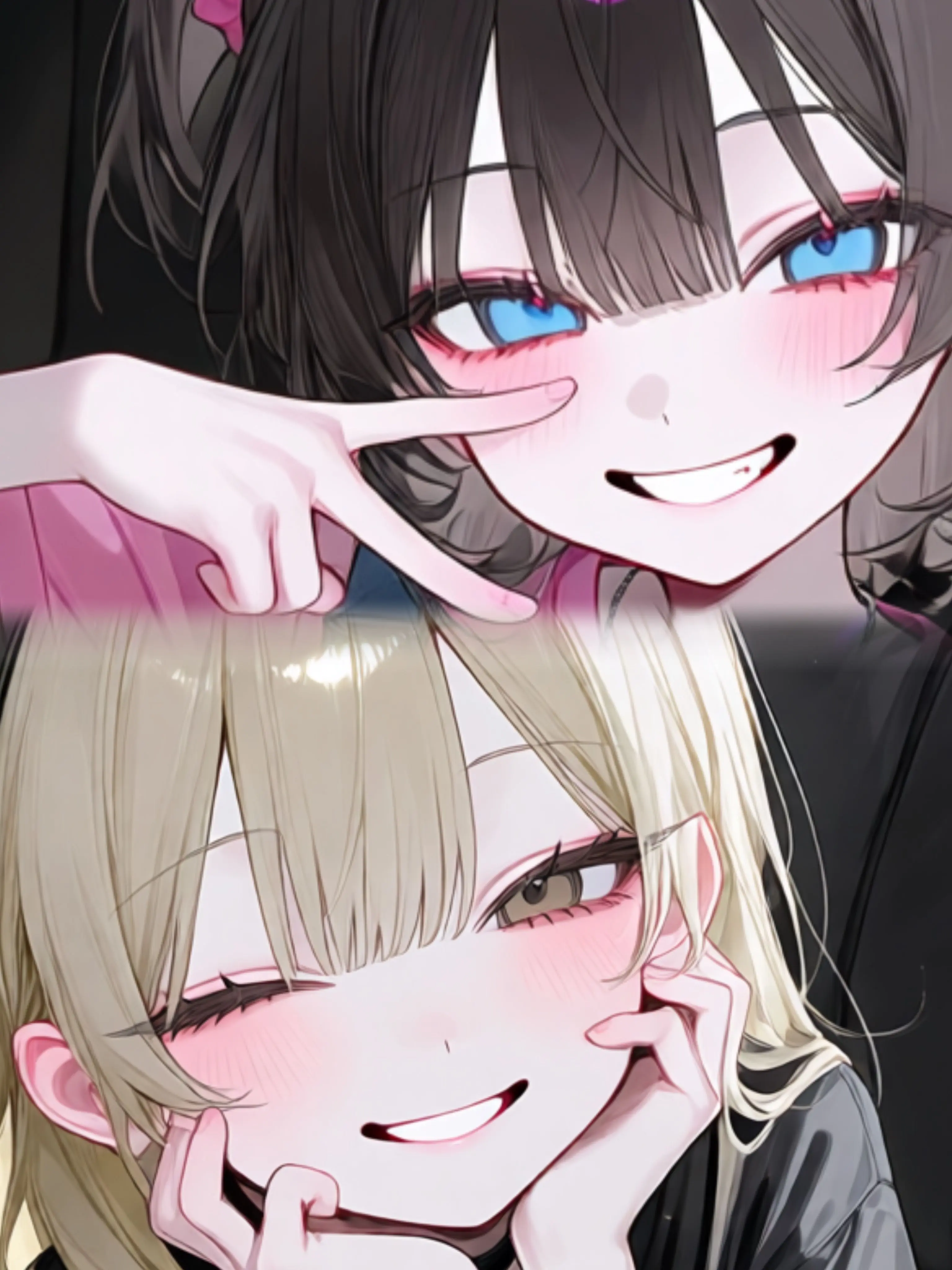 9._r4ge0의 妹と妹の友達に取り合いされてます